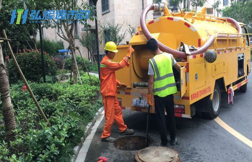 苏州高新区镇湖雨污管道清淤疏通